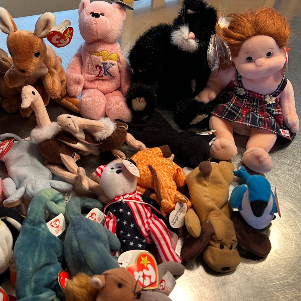 Ty Plush Collection - Multicolor Beanie & Stuffed Animals